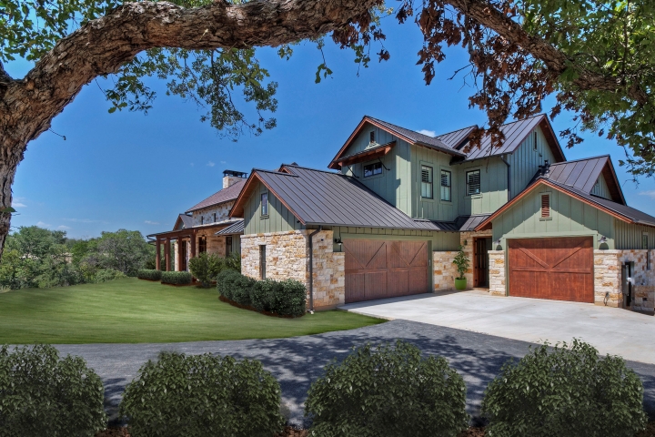 German Texas Farmhouse I Portfolio Olson Defendorf Custom Homes